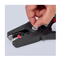 Knipex PreciStrip16 Cable Cutter - Precision Cutting Tool for Effortless Cable Stripping | 4003773085829